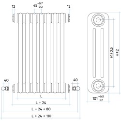 radiador tesi 3 irsap